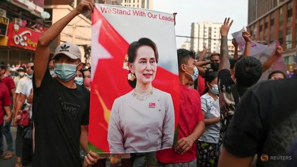 អង្គការសហប្រជាជាតិស្នើសុំឱ្យមីយ៉ាន់ម៉ាដោះលែងលោកស្រី Aung San Suu Kyi