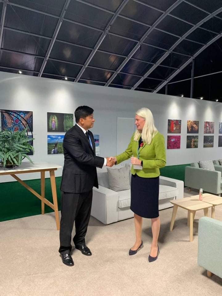 CAMBODIAN MINISTER OF ENVIROMENT MEETS WITH UK MINISTER FOR ASIA