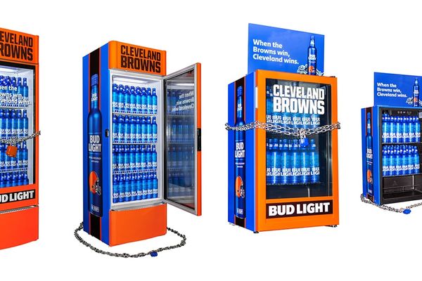 Bud Light's 'Victory Fridges' will help Browns fans celebrate