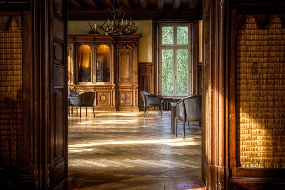 altes Zimmer im Schloss 