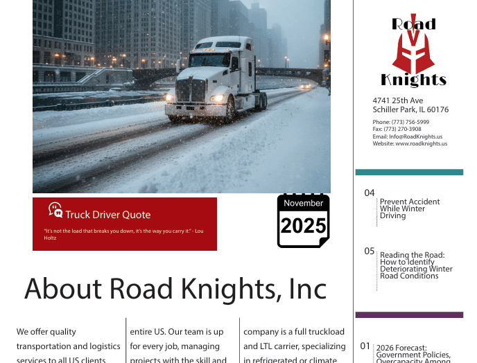 Road Knights Newsletters