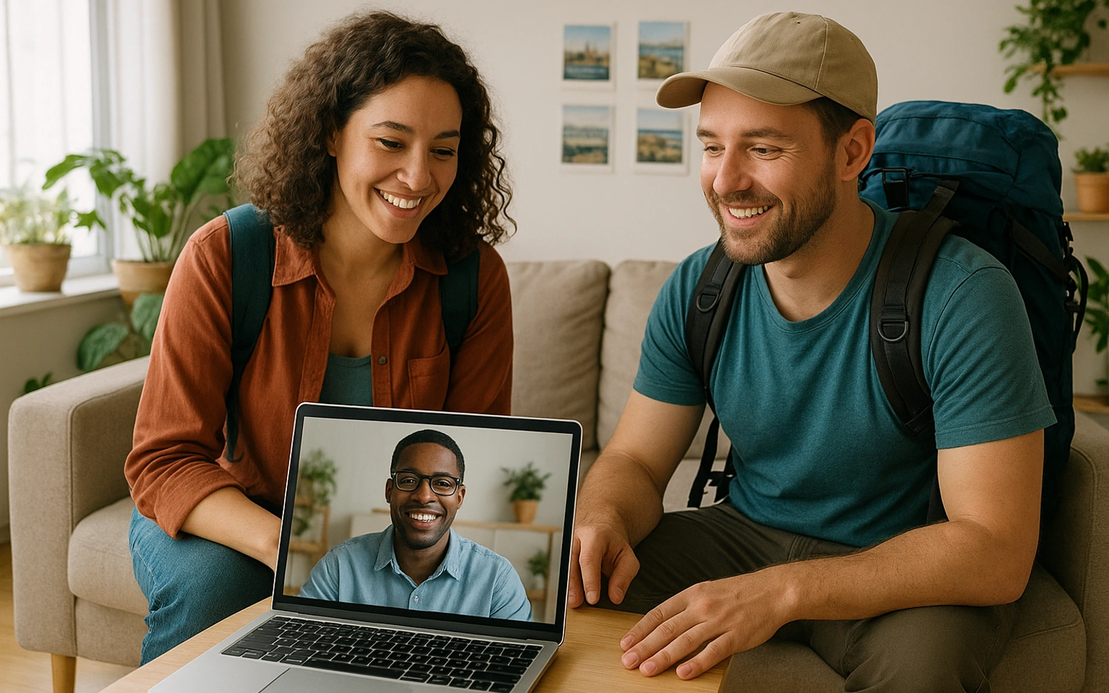 Roamify support specialist helping a traveler via chat