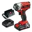 Atornillador de Impacto Inalámbrico 1/4 pulg. 140 Nm con Batería 2,5 Ah, Cargador y Bolso TE-CI18/1Li Kit Einhell