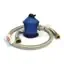 Kit Regulador de Gas con Flexible 1/2 x 3/8 x 1 m Hoffens