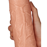 LV111121 vibrador King Size 11 pulgadas detalle de textura
