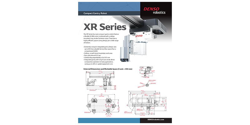 Denso Robotics XR Series — Манипулятор — фото 3