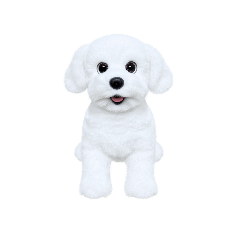 ECOVACS LilMilo White emotional AI companion robot