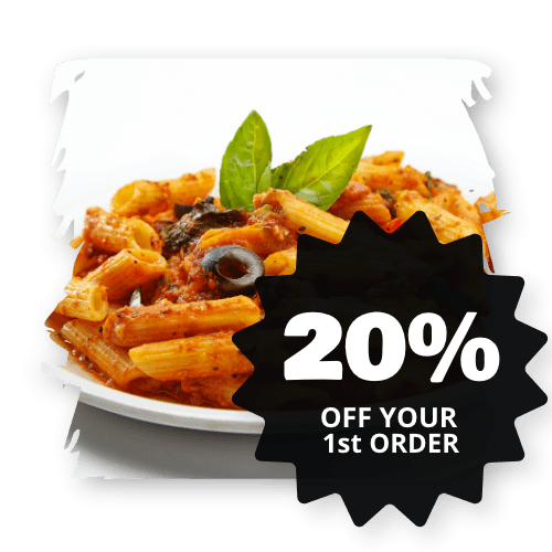 20% off your first order