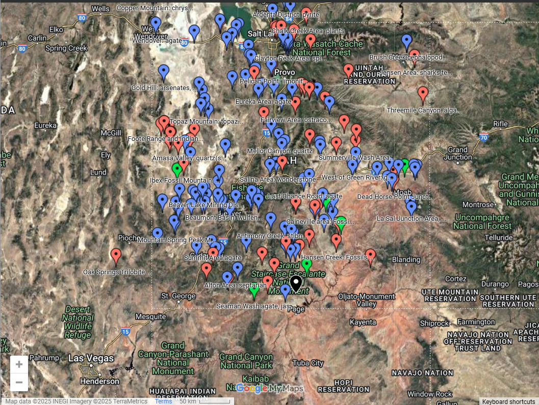 map for finding Beryl