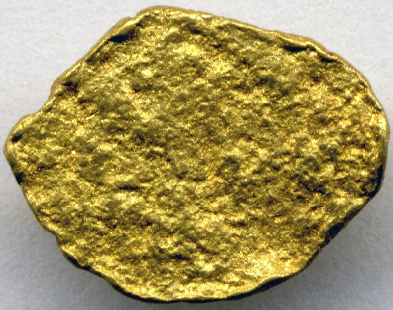 Placer gold