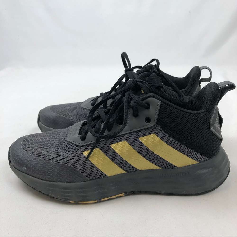 Haven sigaar Vegetatie Adidas Gray/Black/Gold Ownthegame Gradeschool Basketball Shoes US 6Y sz 6BB  - Rock It! Resell - Family Consignment