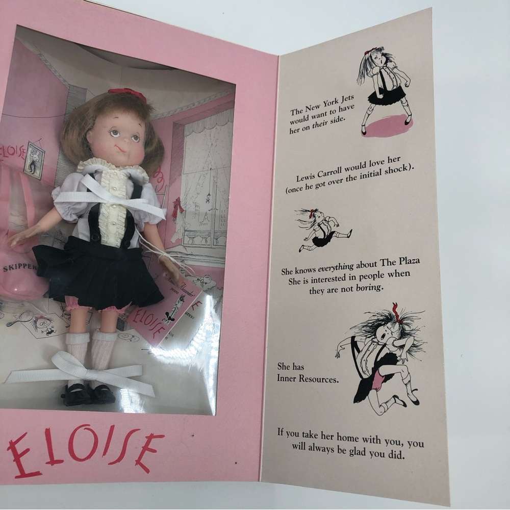 NRFB Madame Alexander Kay Thompson's Eloise Doll sz OSBB - Rock It