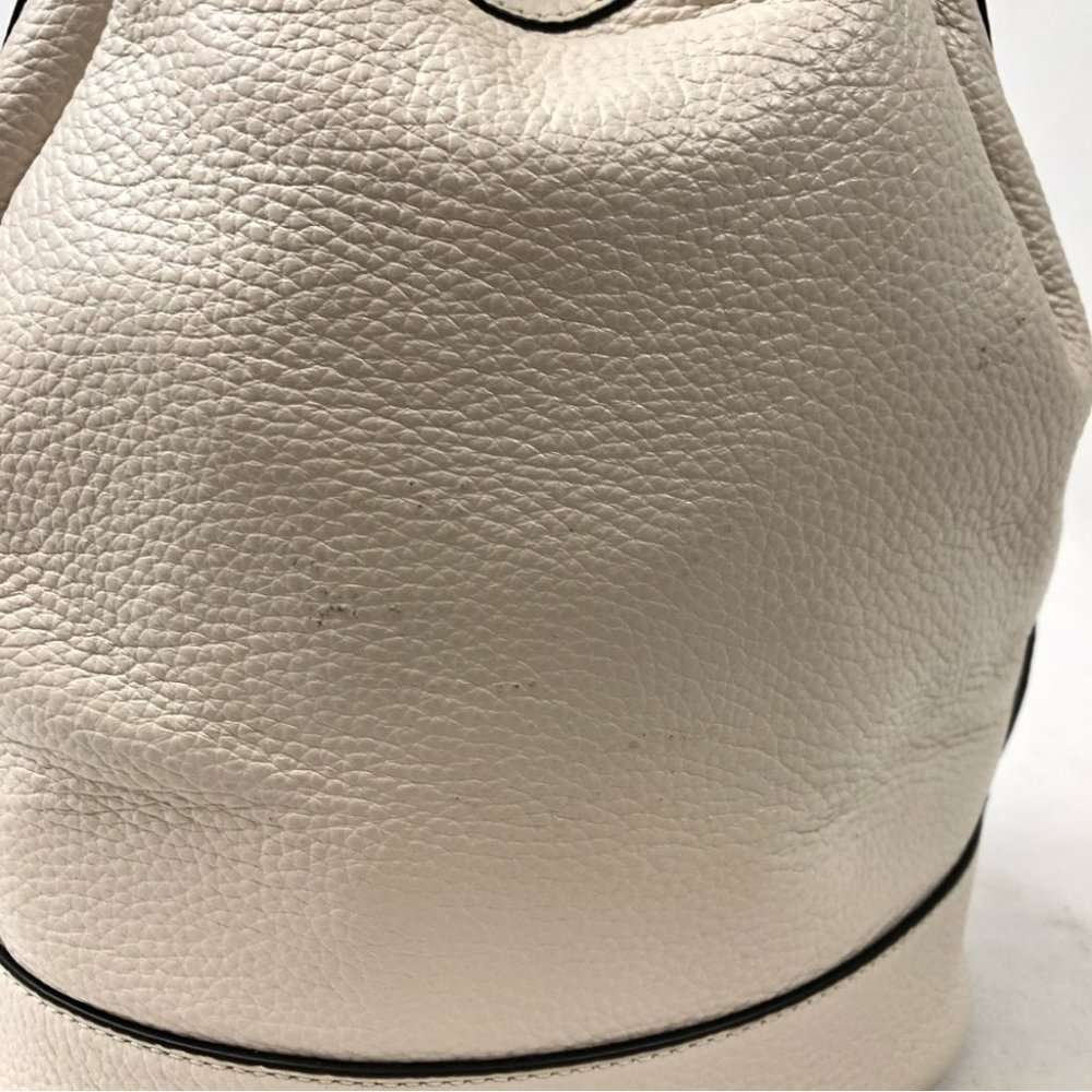 Coach Dempsey Drawstring Bucket Handbag Medium Chalk in Leather with  Gold-tone - US