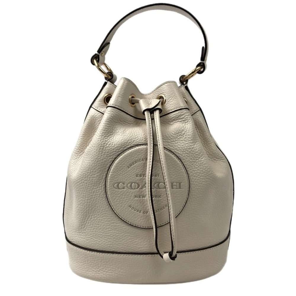 Coach White Bucket Bags