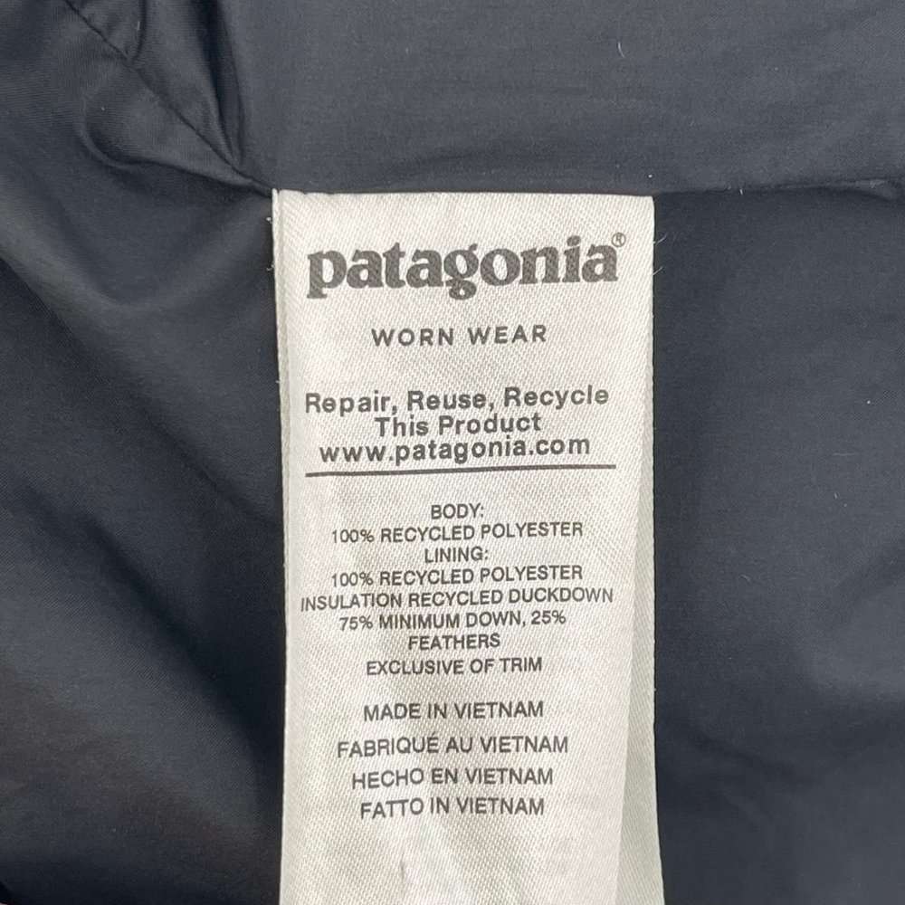 Patagonia Black Puffer Jacket 75 Down, 25 Feathers XS Rock It