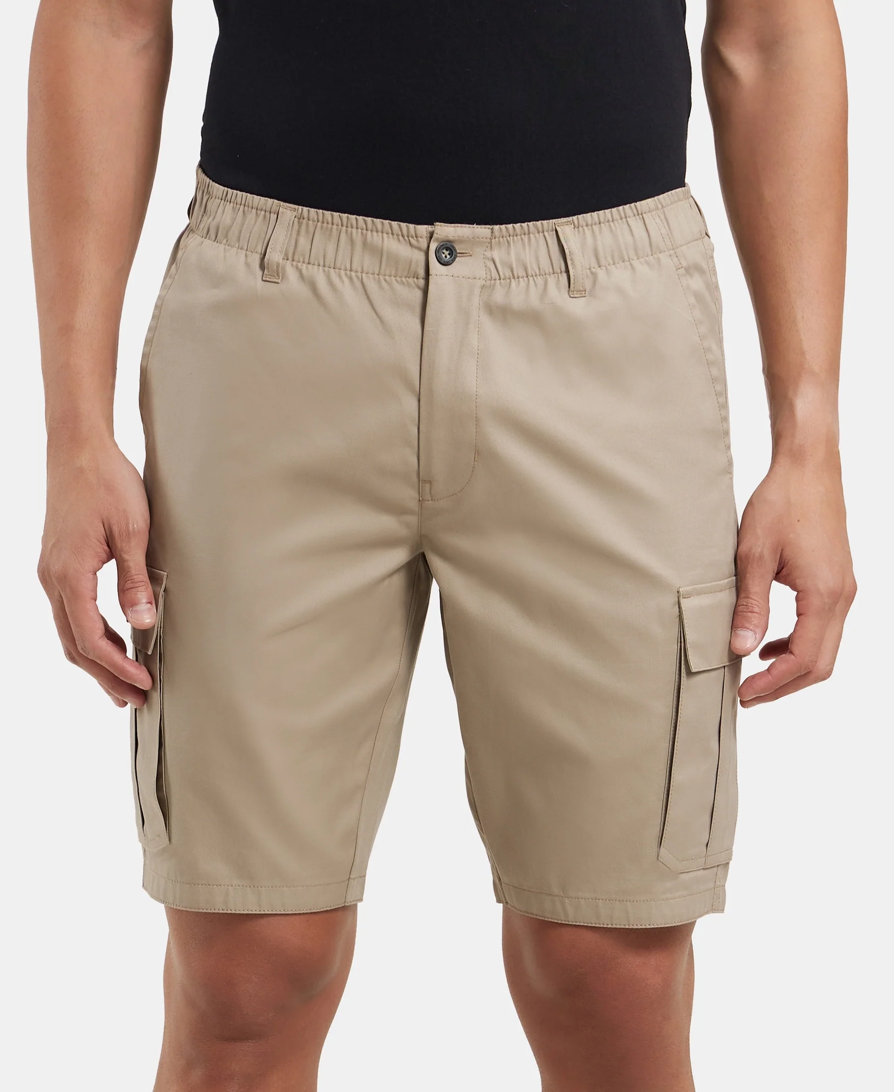 Jockey Beige Bermuda Shorts L