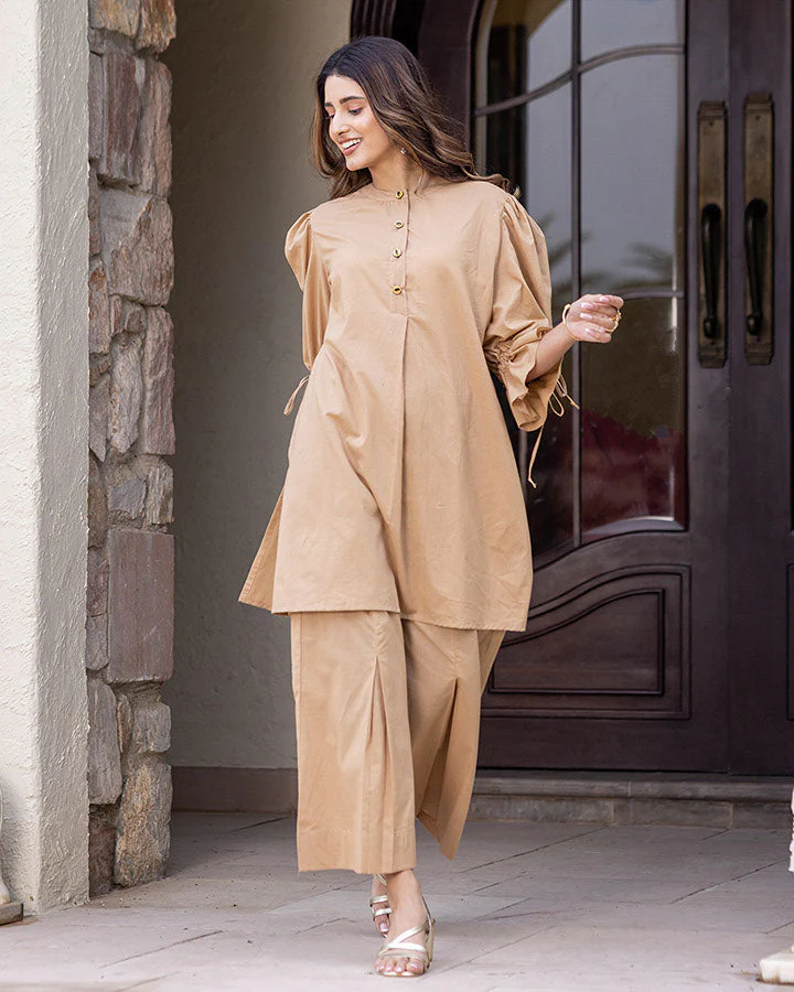 Young Day Beige Co-ord Set XL