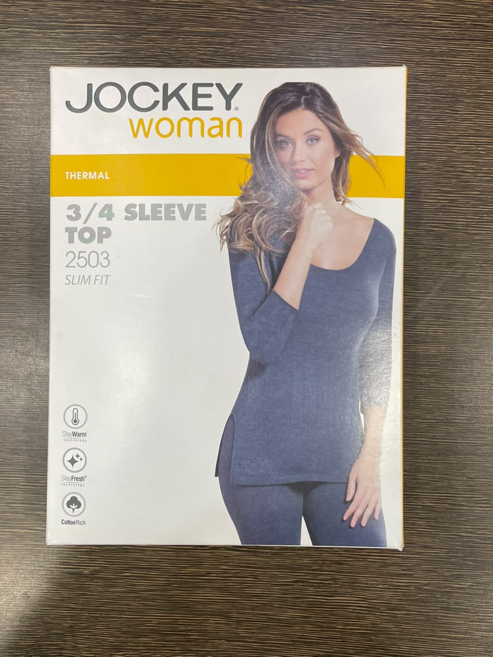 Jockey Women's Thermal Wear Vest Grey 75-80