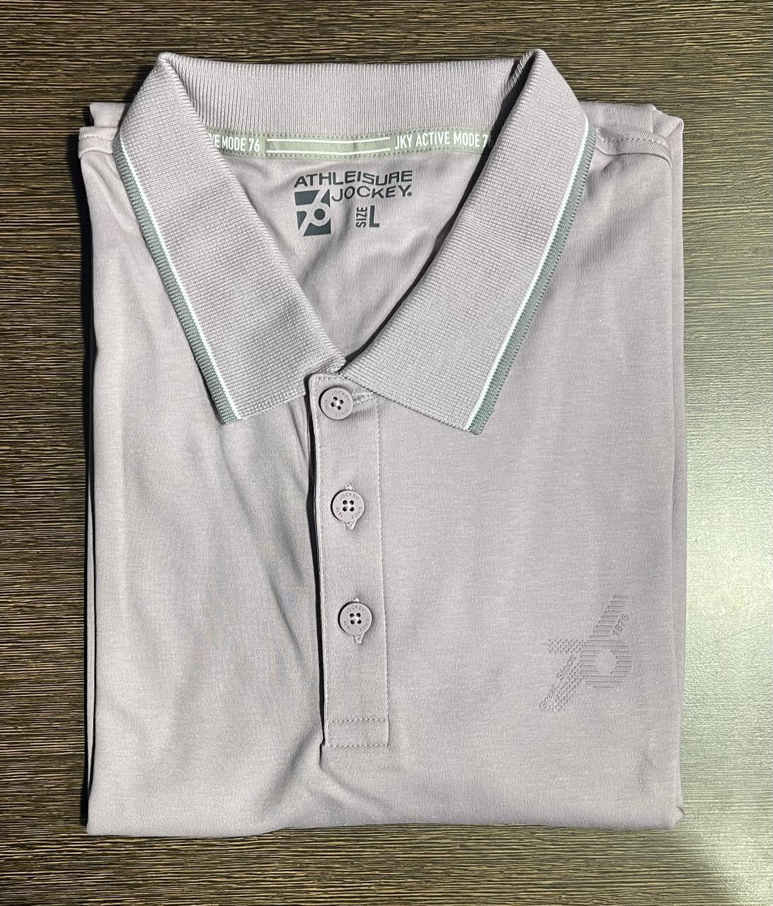 Jockey T-SHirt Faded Pink Collared