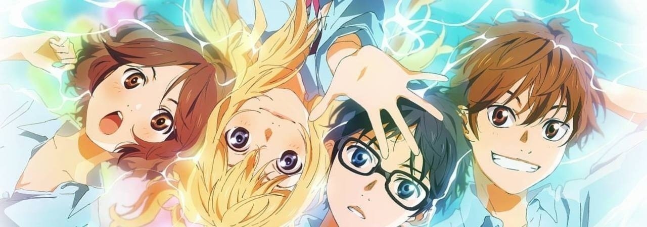 Shigatsu wa Kimi no Uso - Kousei and Kaori in Heaven - last scene