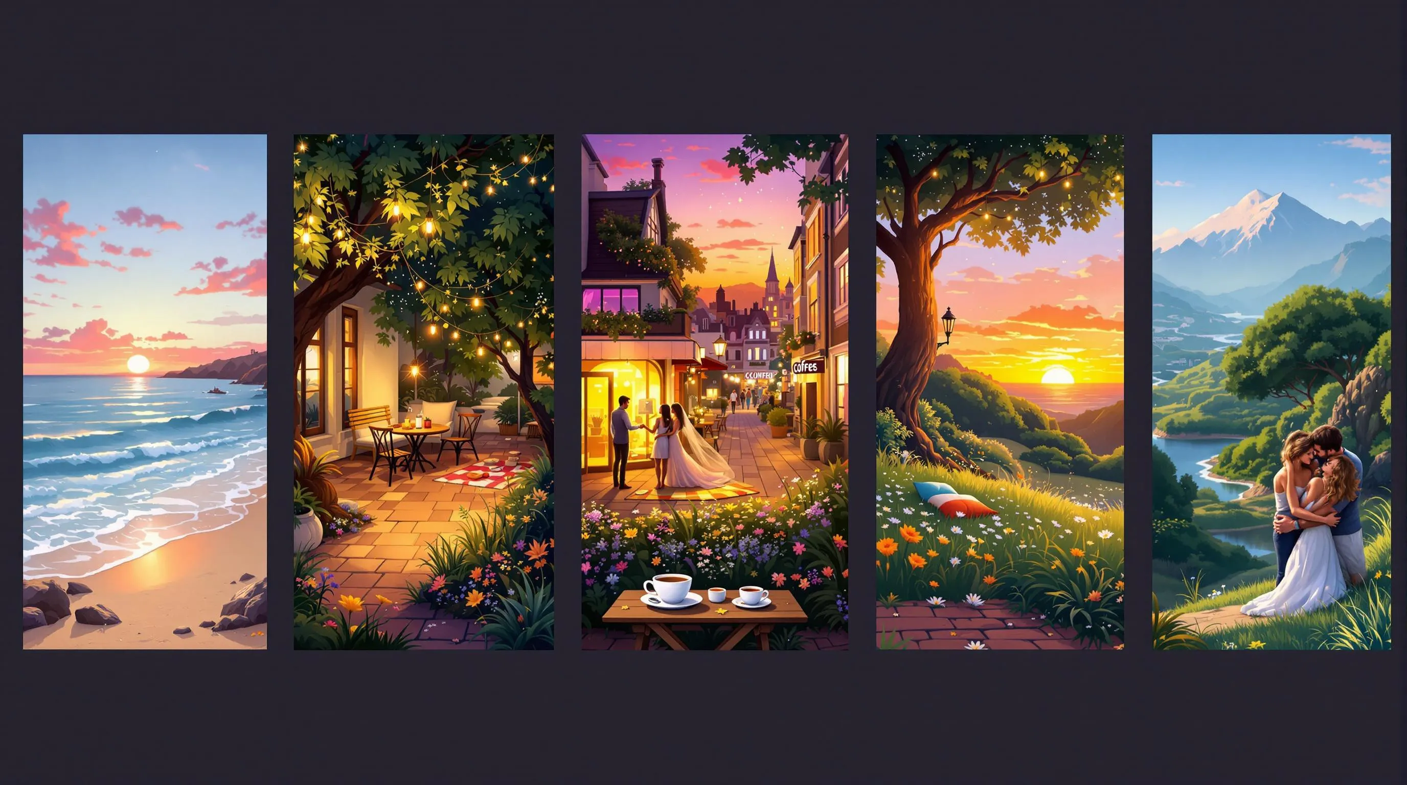 Featured image for 5 Best Settings for Romantic Story Creation