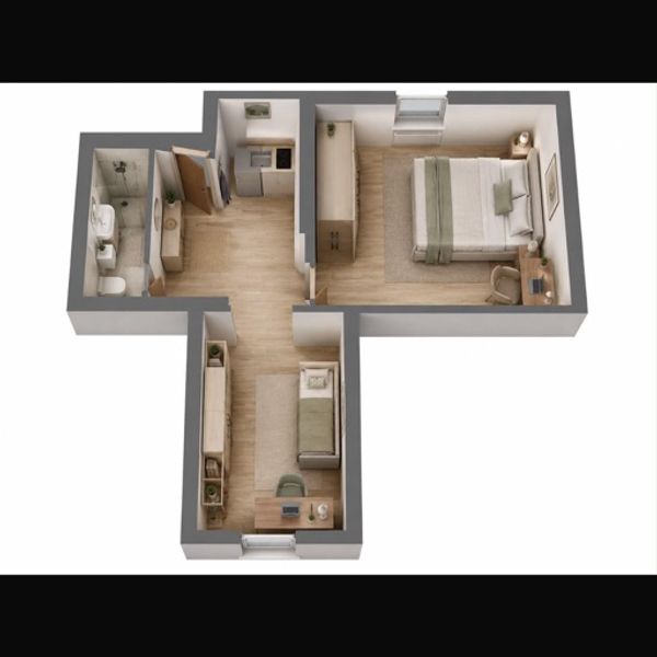 2 camere Via Pascoli – Zona Dateo M4 a Milano