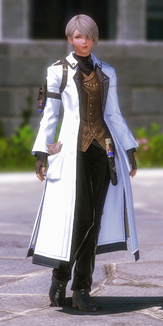 학구열이 가득해보이는 외투