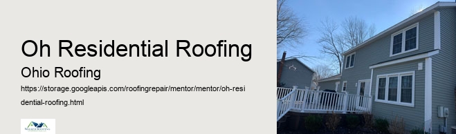 Oh Residential Roofing