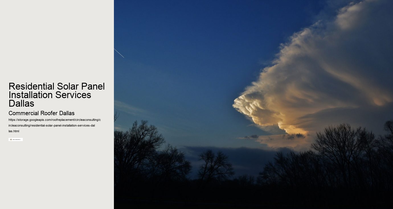 Residential Solar Panel Installation Services Dallas