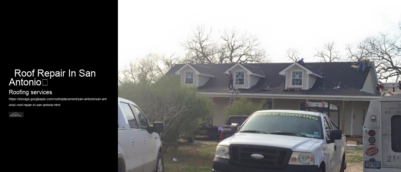   Roof Repair In San Antonio	 