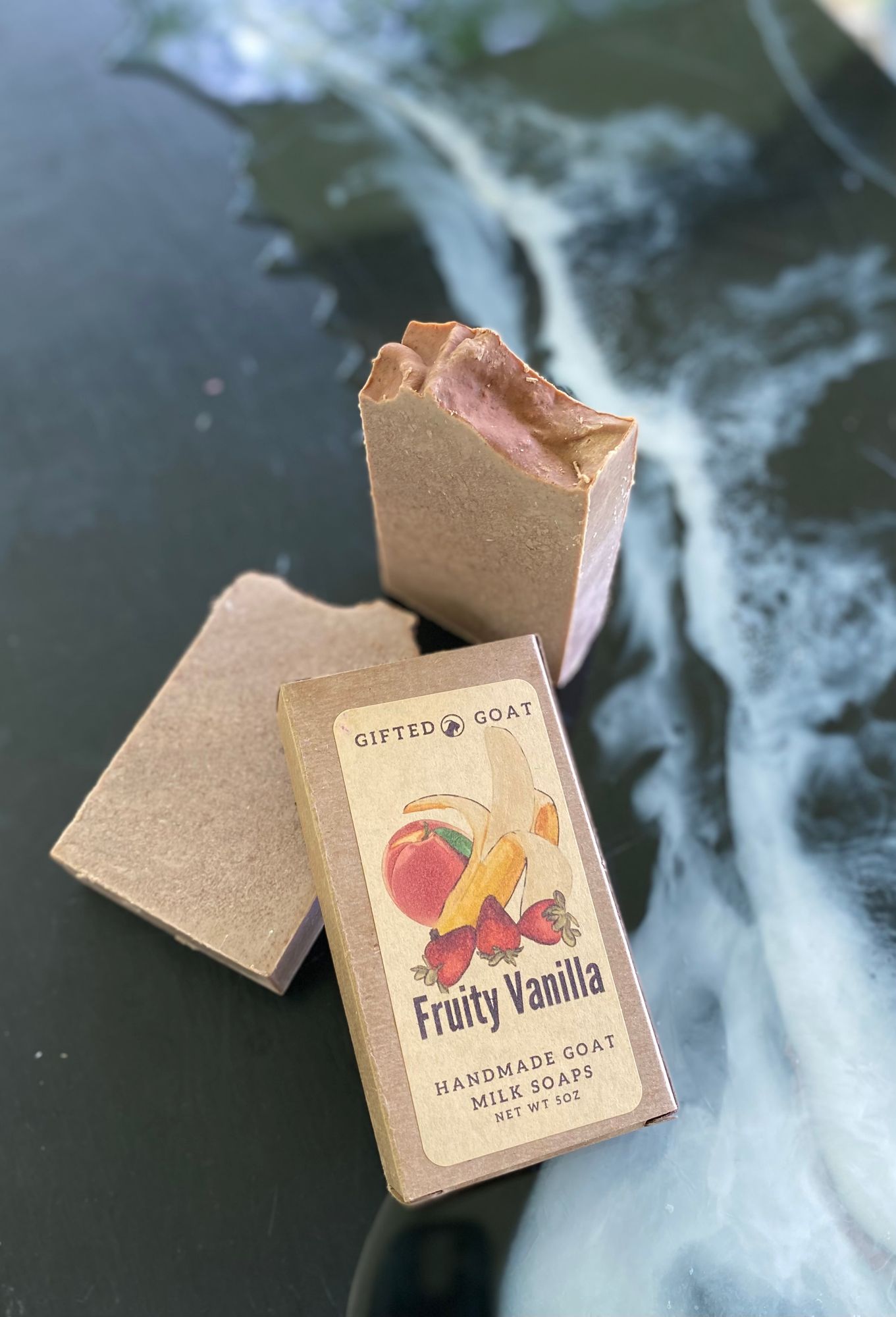 Handmade Goat milk soap - Fruity Vanilla