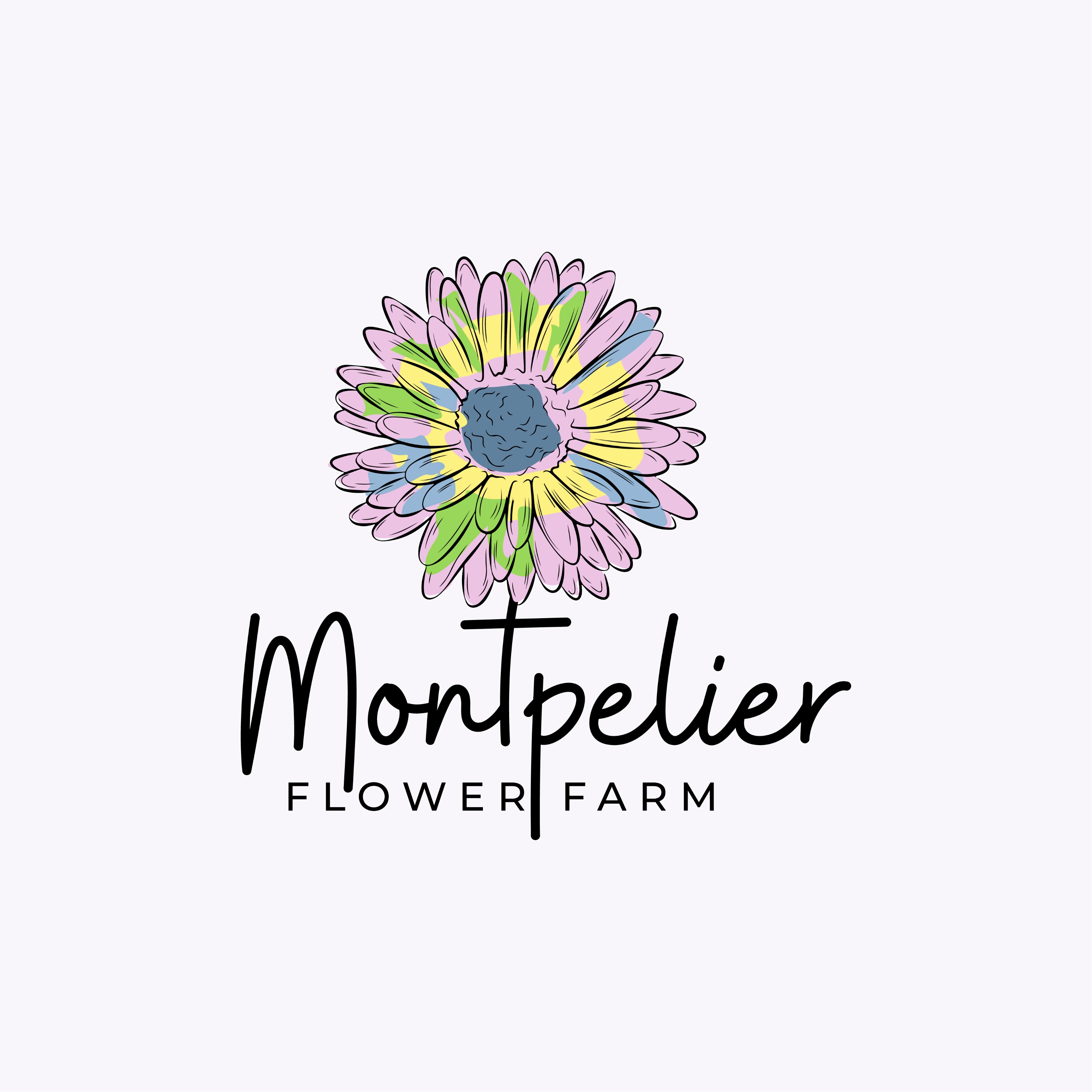 Montpelier Flower Farm Logo