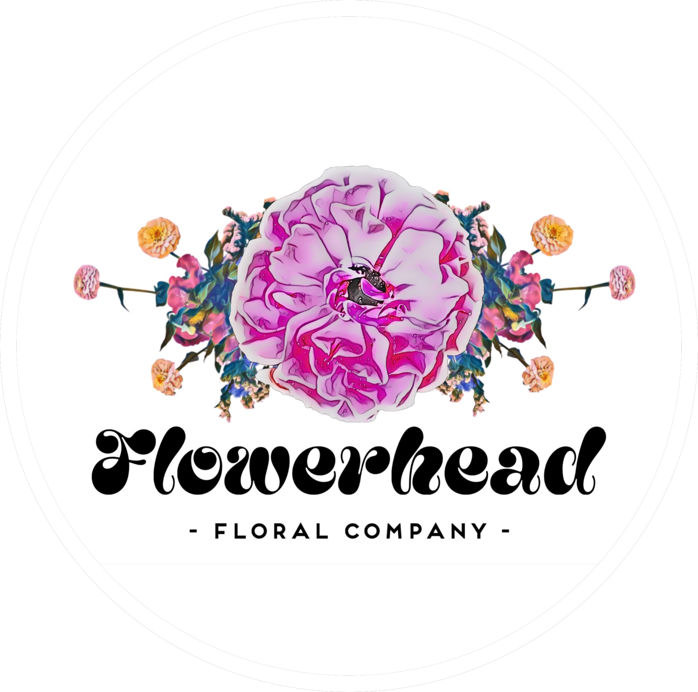FlowerHead Floral Company Logo