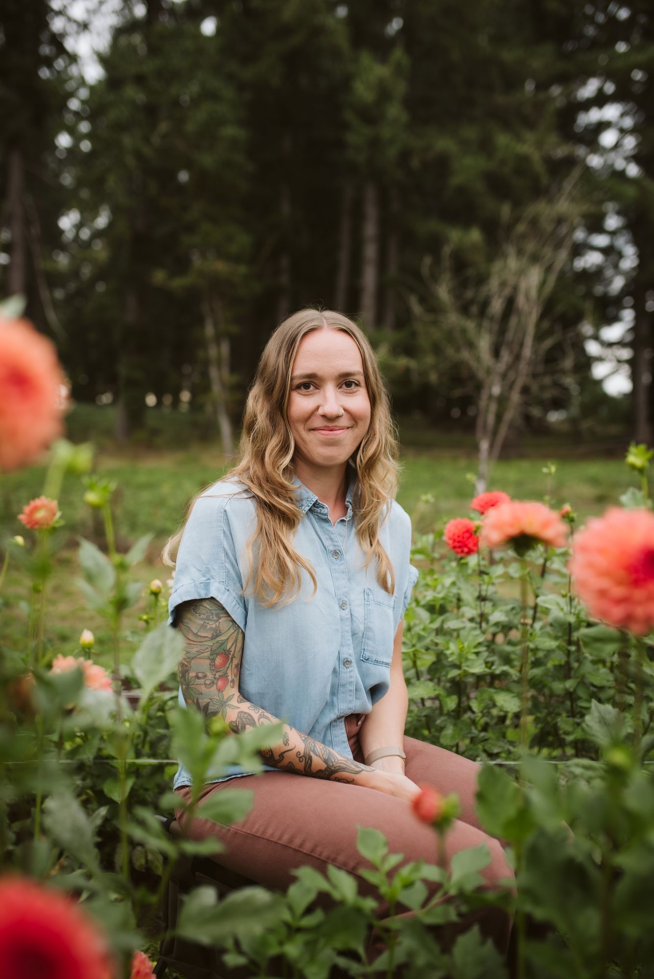 Still Life Flower Farm Logo