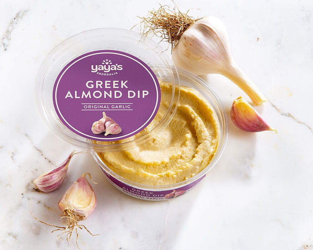 Misc. Produce: Value-Added Products: Almond Dip, Garlic, 32oz