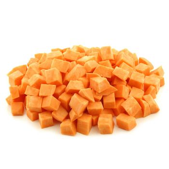 Minimally Processed: Sweet Potato, Peeled Quartered Water Packed (10# Minimum)