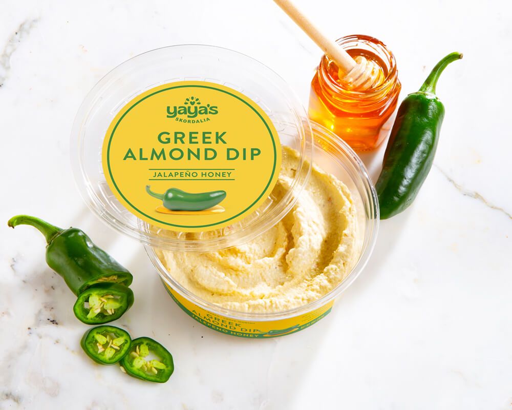 Misc. Produce: Value-Added Products: Almond Dip, Jalapeno Honey, 32oz