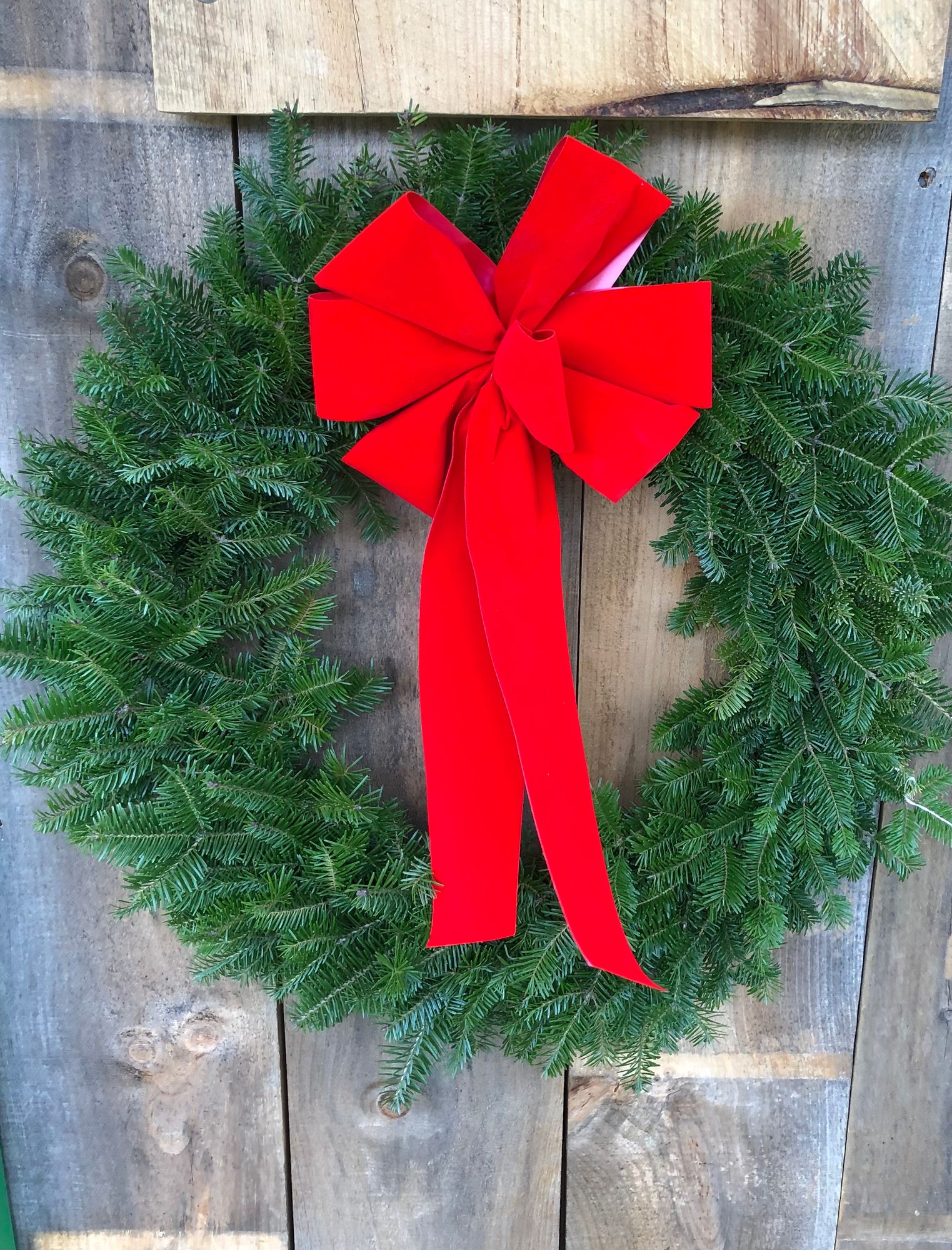 Balsam Evergreen Wreath