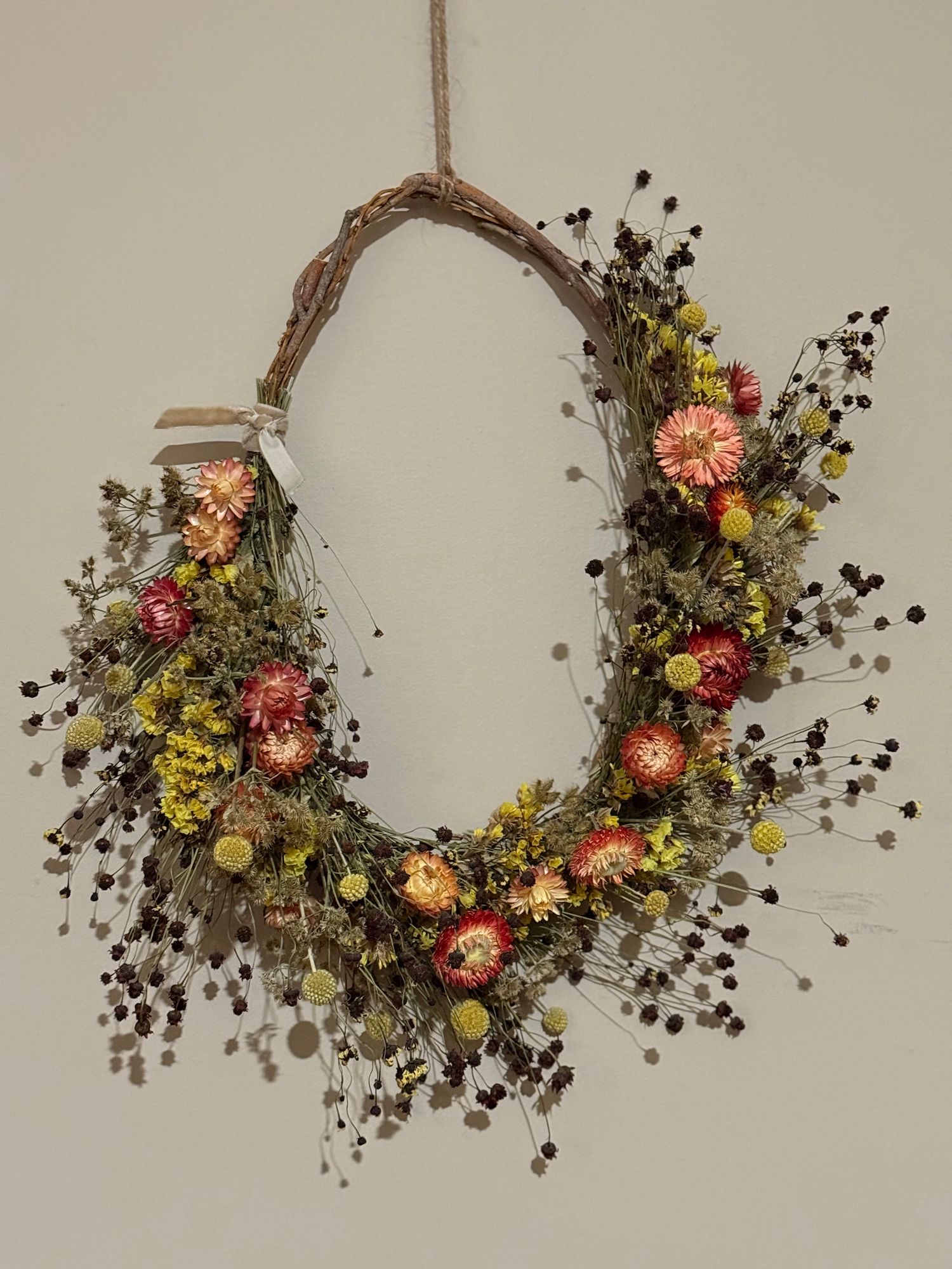 Dried Floral Wreath