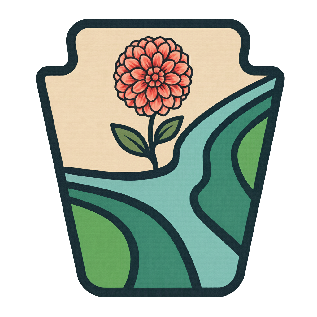 3 Rivers Flower Cooperative Logo