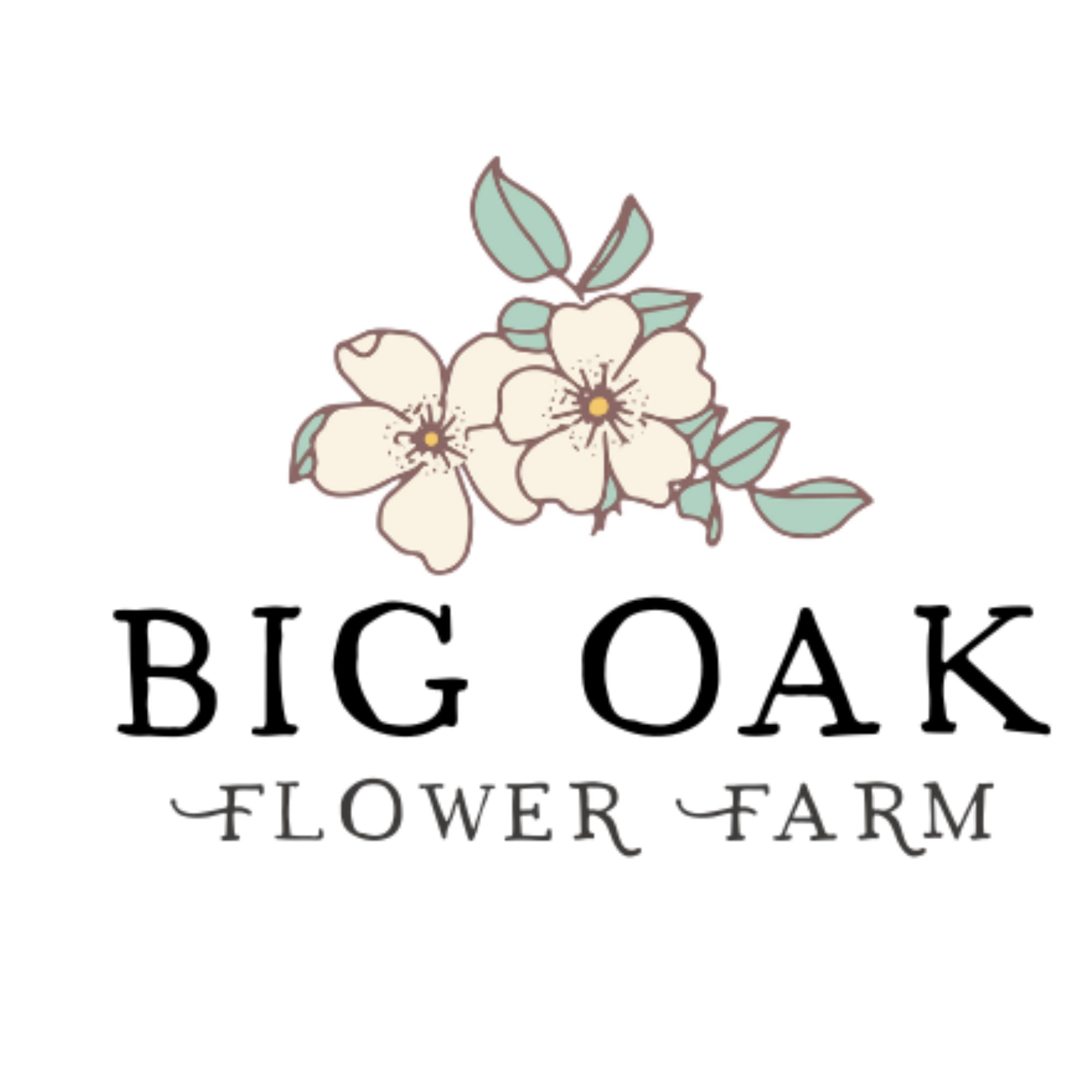 Big Oak Flower Farm Logo
