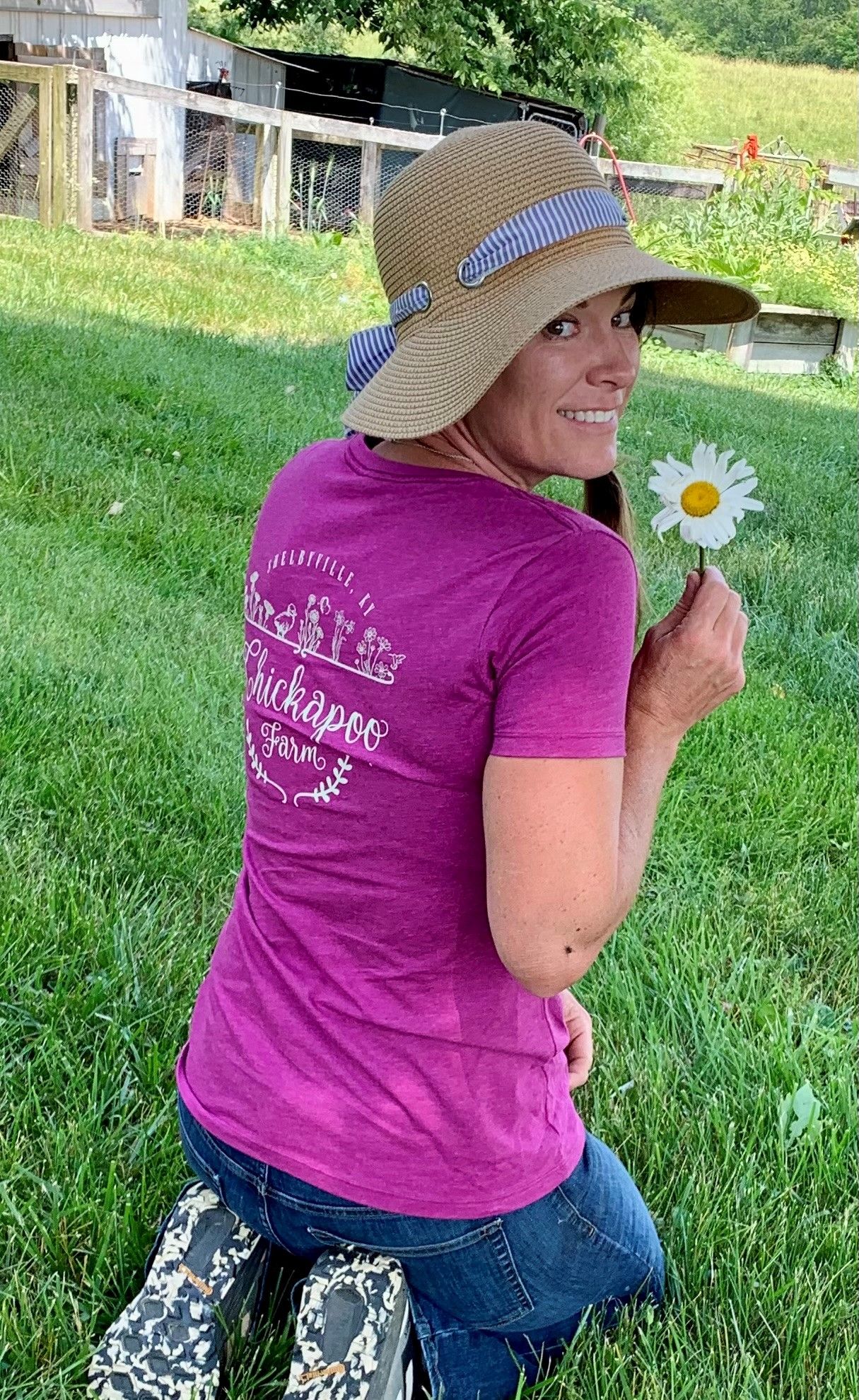 Chickapoo Farm Ladies T-shirt