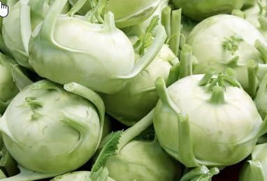 Root Vegetables: Kohlrabi, Green