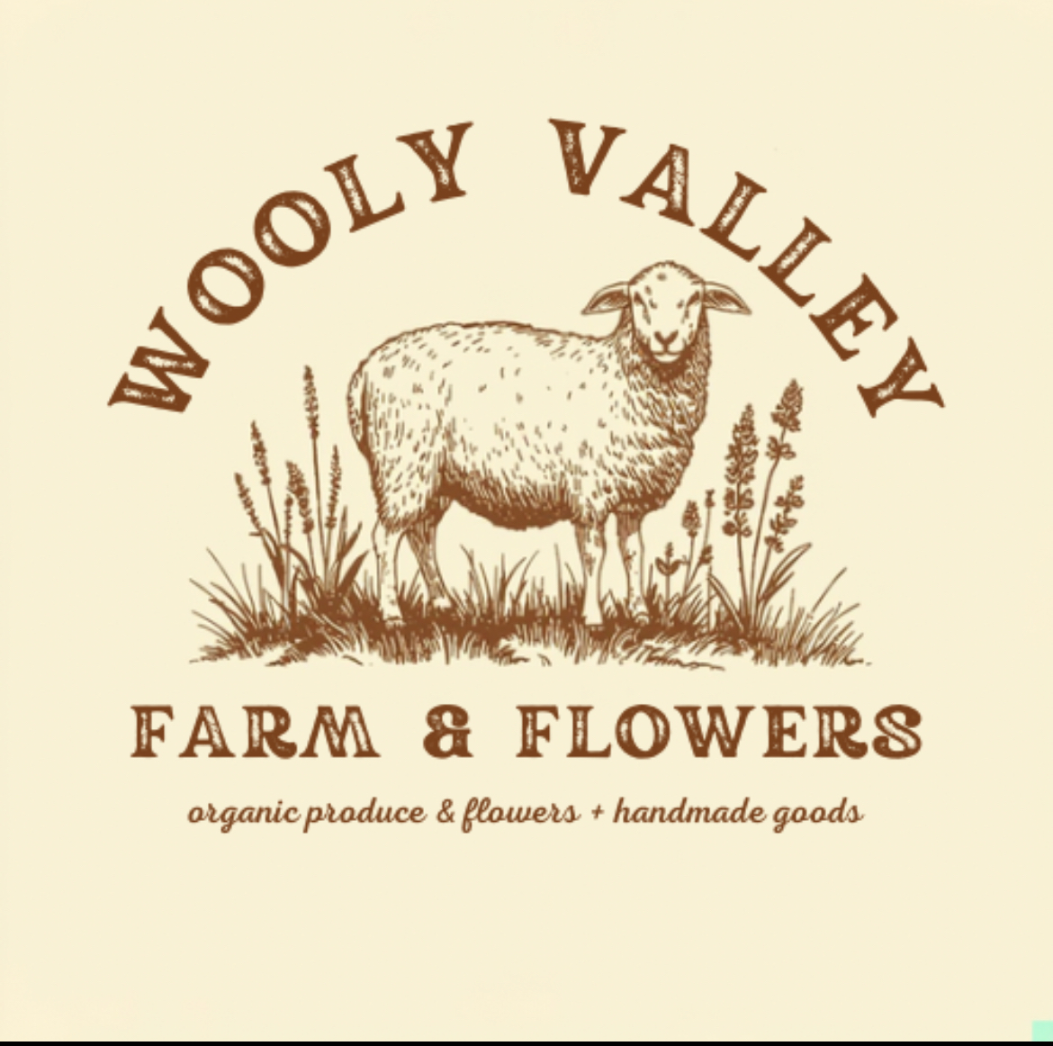 Wooly Valley Farm & Flowers Banner