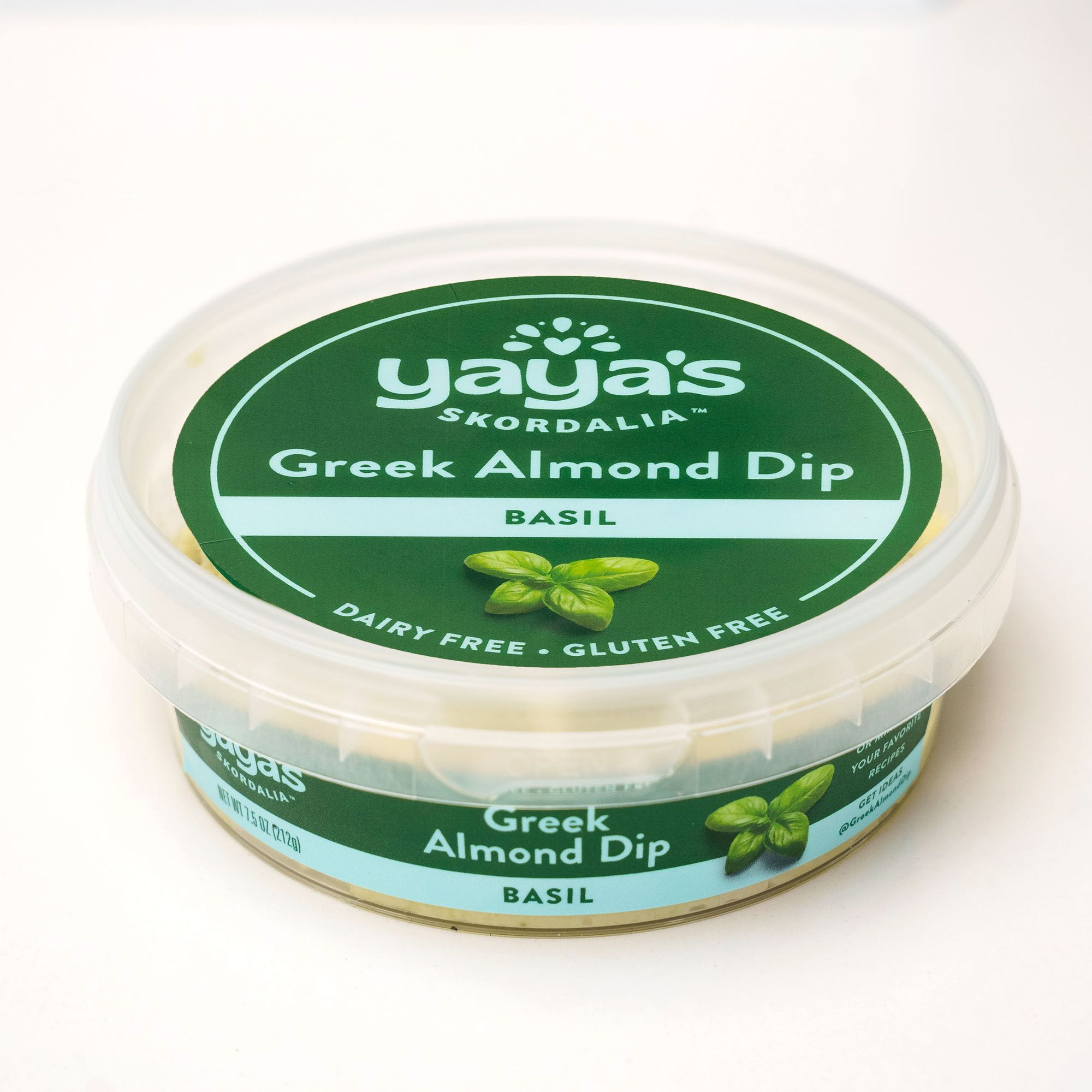 Misc. Produce: Value-Added Products: Almond Dip, Basil, 7.5oz