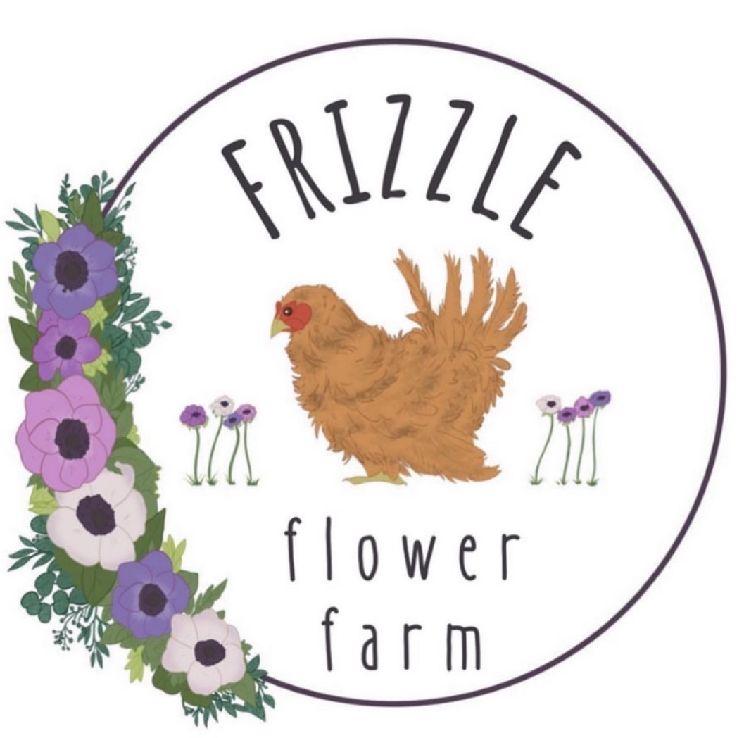 Frizzle Flower Farm Logo