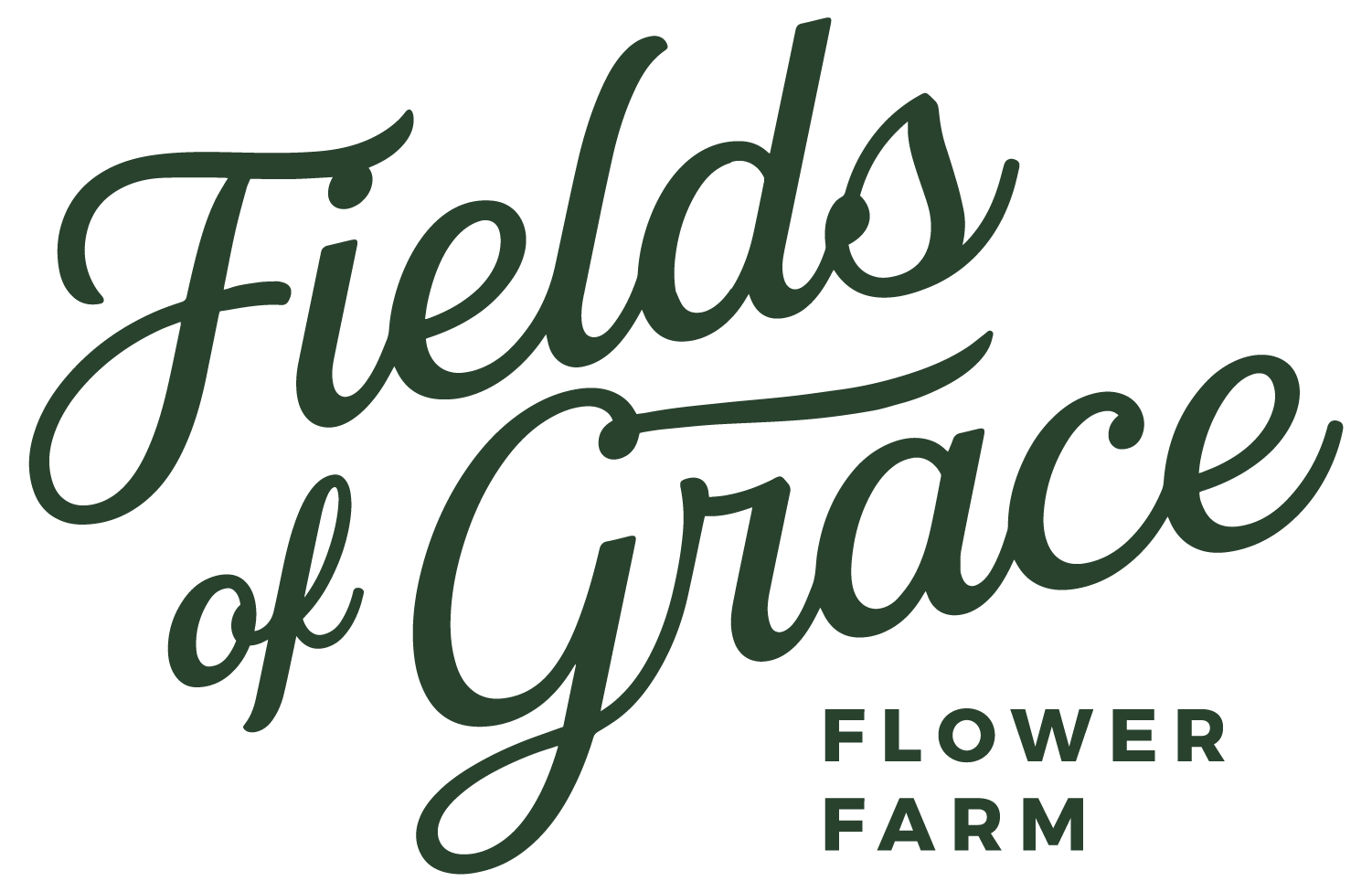 Fields of Grace Flower Farm Banner