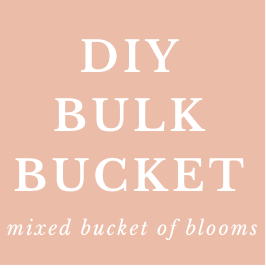 Mixed Flower DIY Bucket