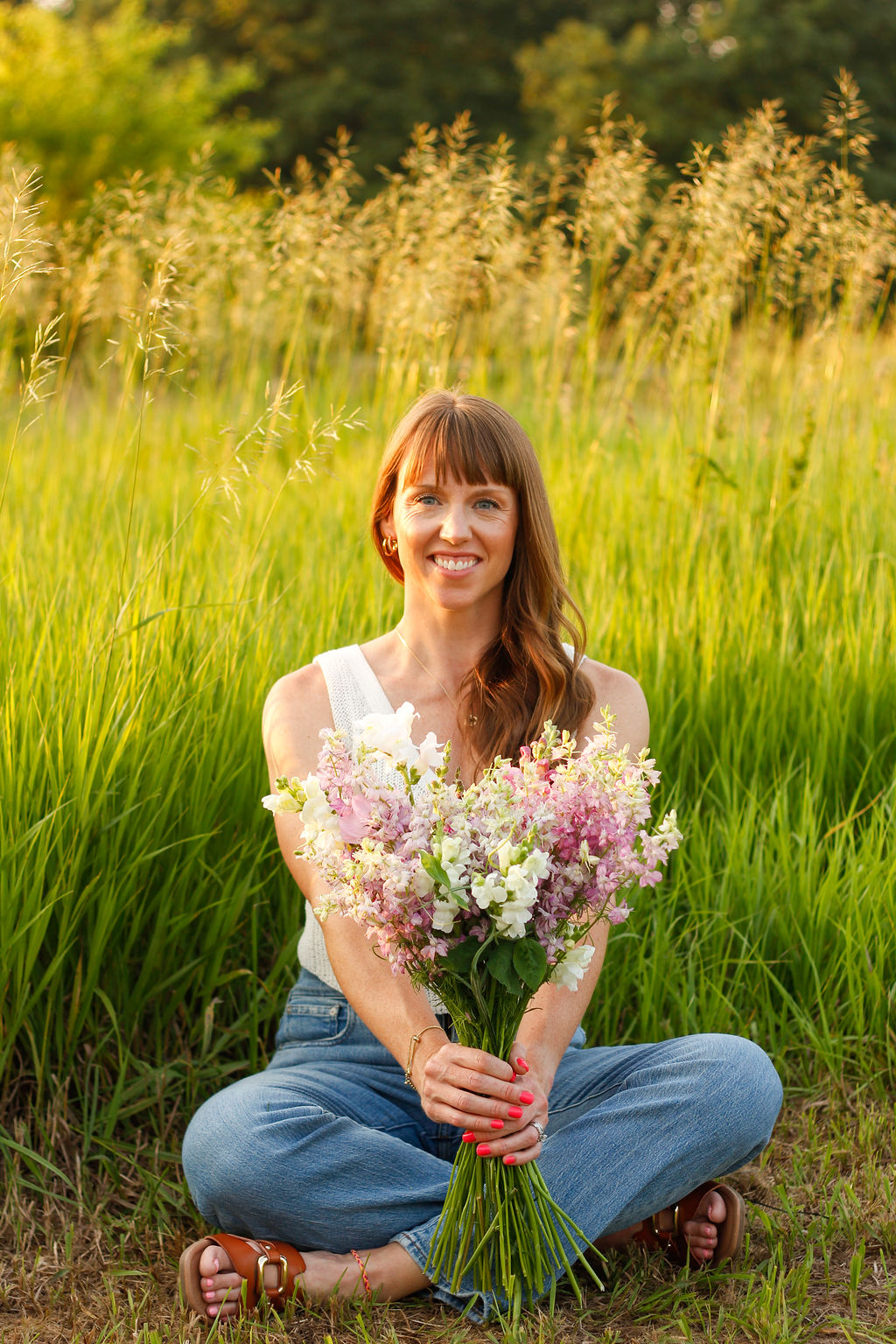Harvest Blooms Flower Farm Banner