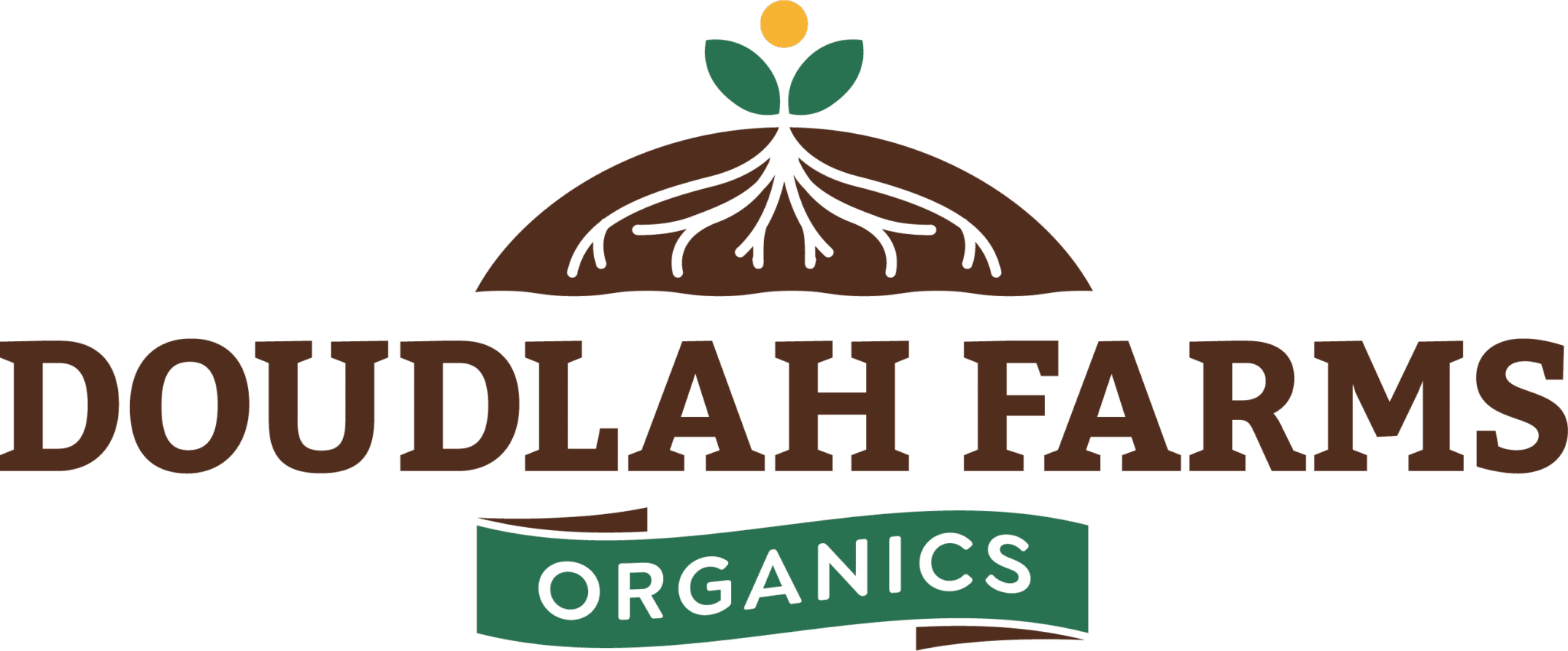Doudlah Farms Organics Banner